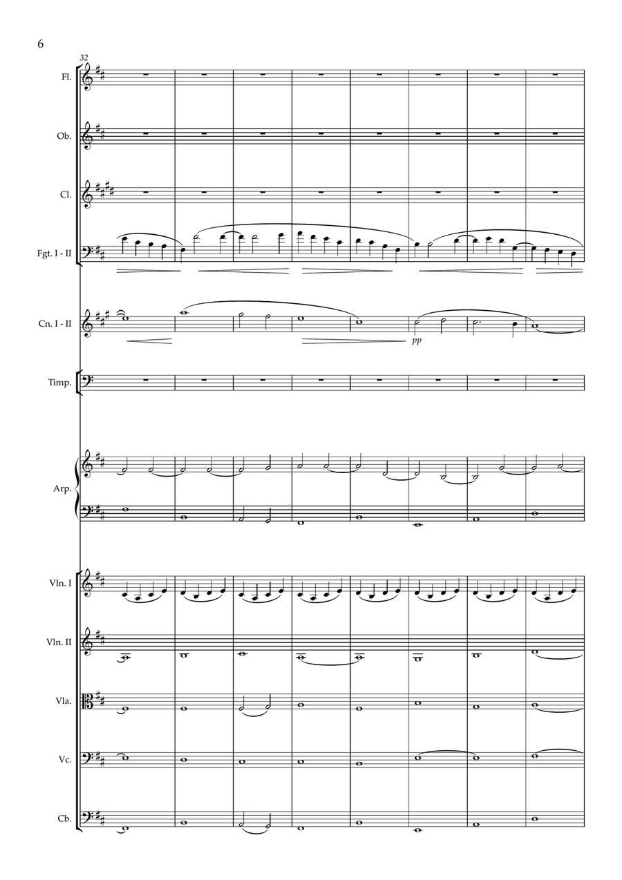 Fratello sole, sorella luna Full Orchestra scores gallery preview page 6