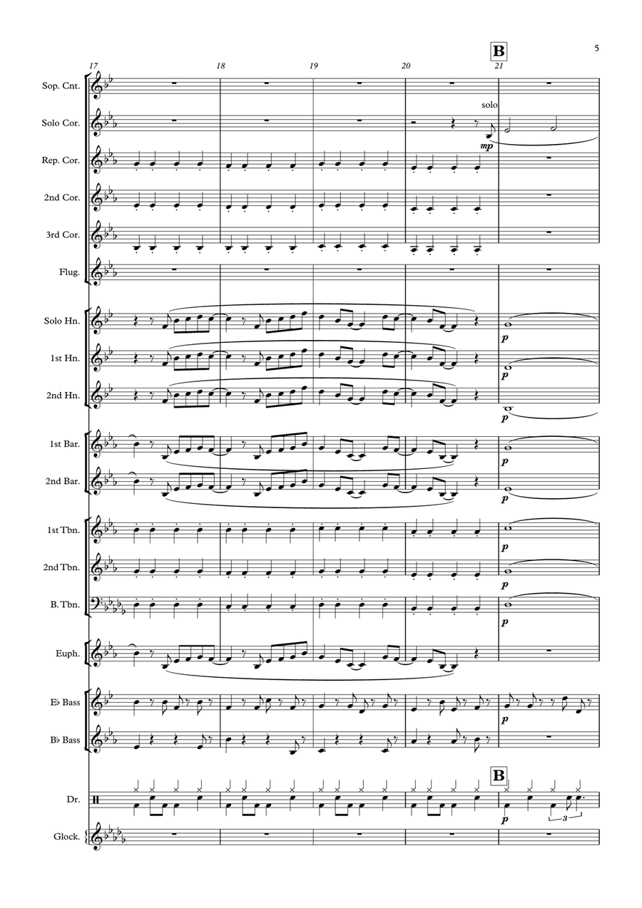 It's A Beautiful Day Brass Band scores gallery preview page 5