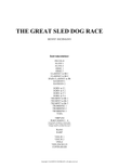 The Great Sled Dog Race
