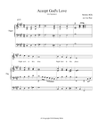 Accept God's Love (2024 version) (Organ/Soprano)