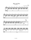 Rain and Sun: A Triad Etude