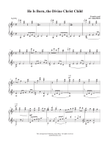 He Is Born, the Divine Christ Child (piano solo)