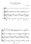 Dance of the Dragon (for Guitar Quartet)