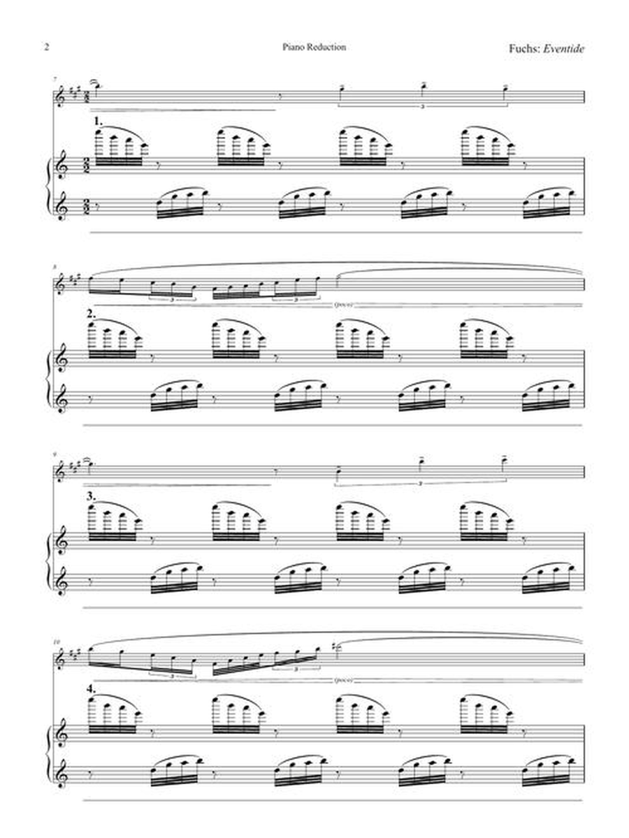 Eventide Eventide Alto Saxophone scores gallery preview page 5