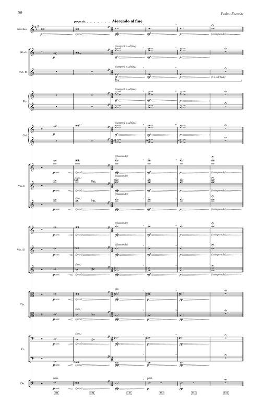 Eventide (Full Score) Eventide (Full Score) Alto Saxophone scores gallery preview page 7
