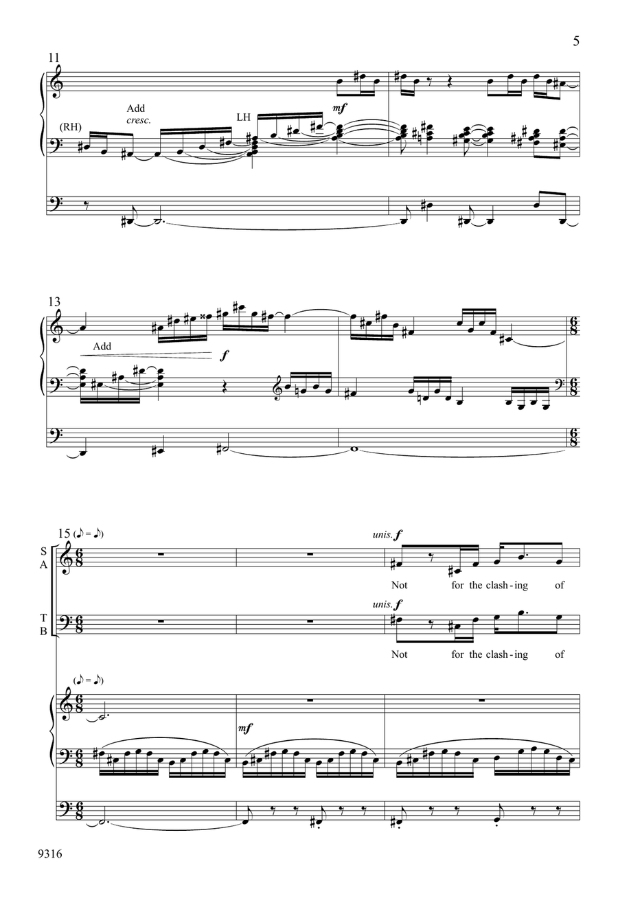 Songs for the People Songs for the People Divisi scores gallery preview page 5