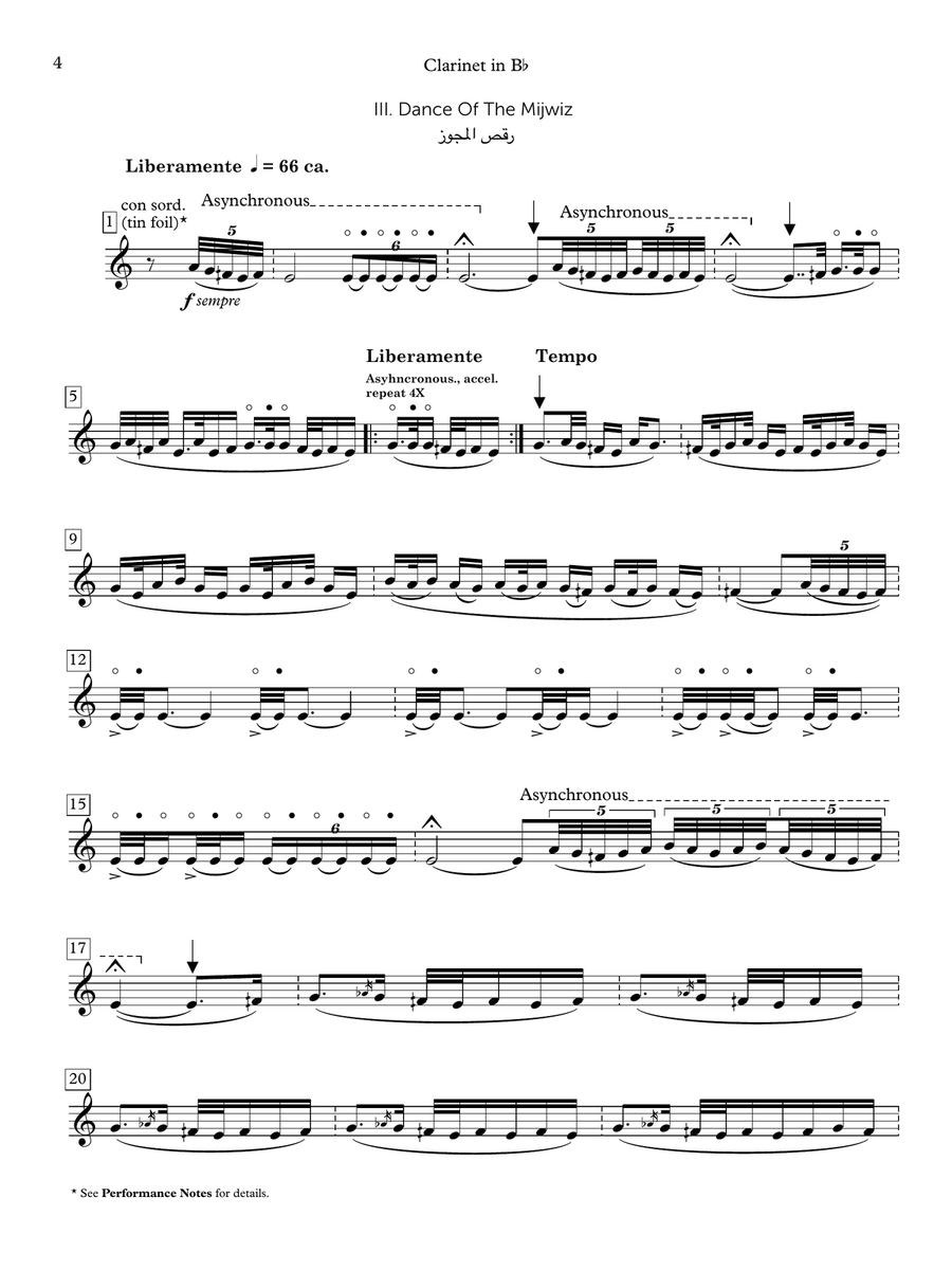 Palestinian Songs & Dances School and Community scores gallery preview page 4