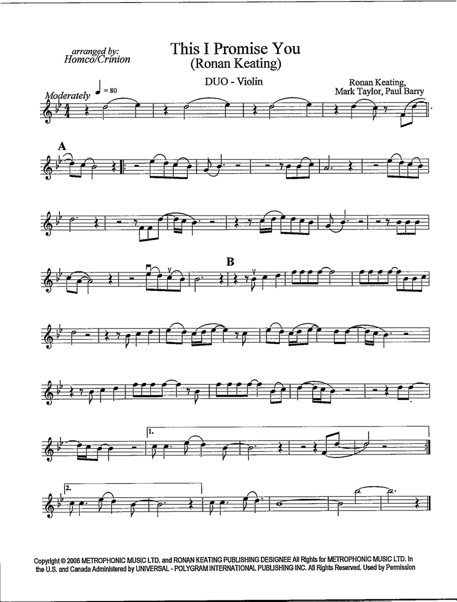 This I Promise You String Duet scores gallery preview page 2