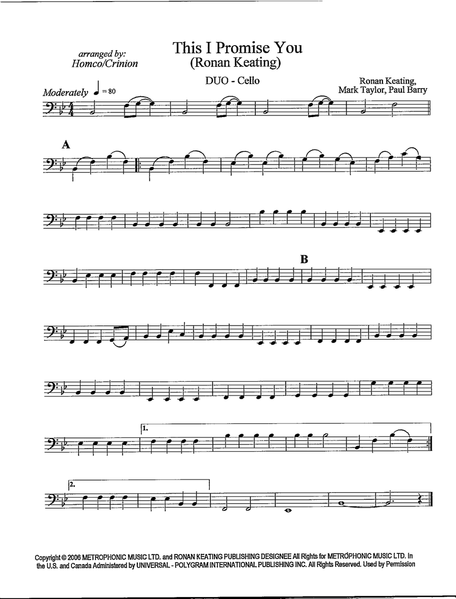 This I Promise You String Duet scores gallery preview page 3