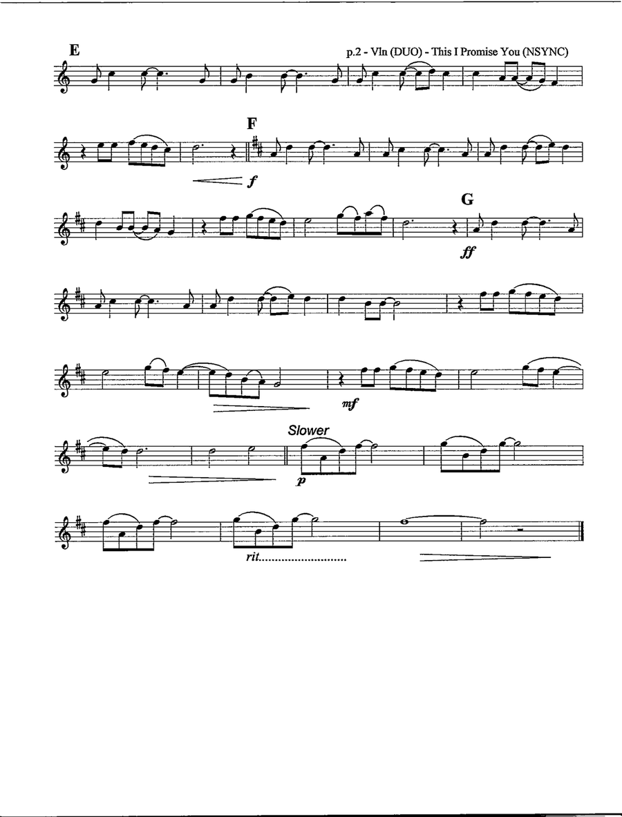 This I Promise You This I Promise You String Duet scores gallery preview page 3