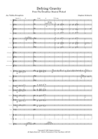 Defying Gravity Concert Band scores gallery preview page 3