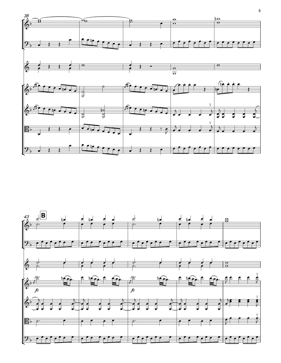PLEYEL (1757-1813) Symphony No.1 in F Op.14 No.1 Chamber Orchestra scores gallery preview page 5