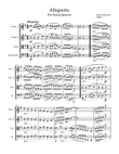 Allegretto for String Quartet (DIM 1)