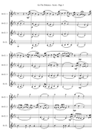 Go The Distance Clarinet Quartet scores gallery preview page 3