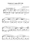 Reinterpretation of Bach's Prelude in C, BWV 846