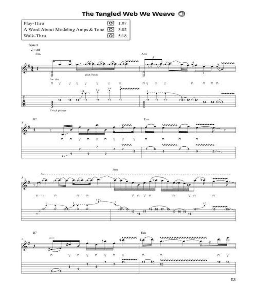 Total Picking Control – Expanded Speed Mechanics for Guitar Guitar scores gallery preview page 7