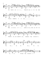 Stereo Hearts Acoustic Guitar scores gallery preview page 4