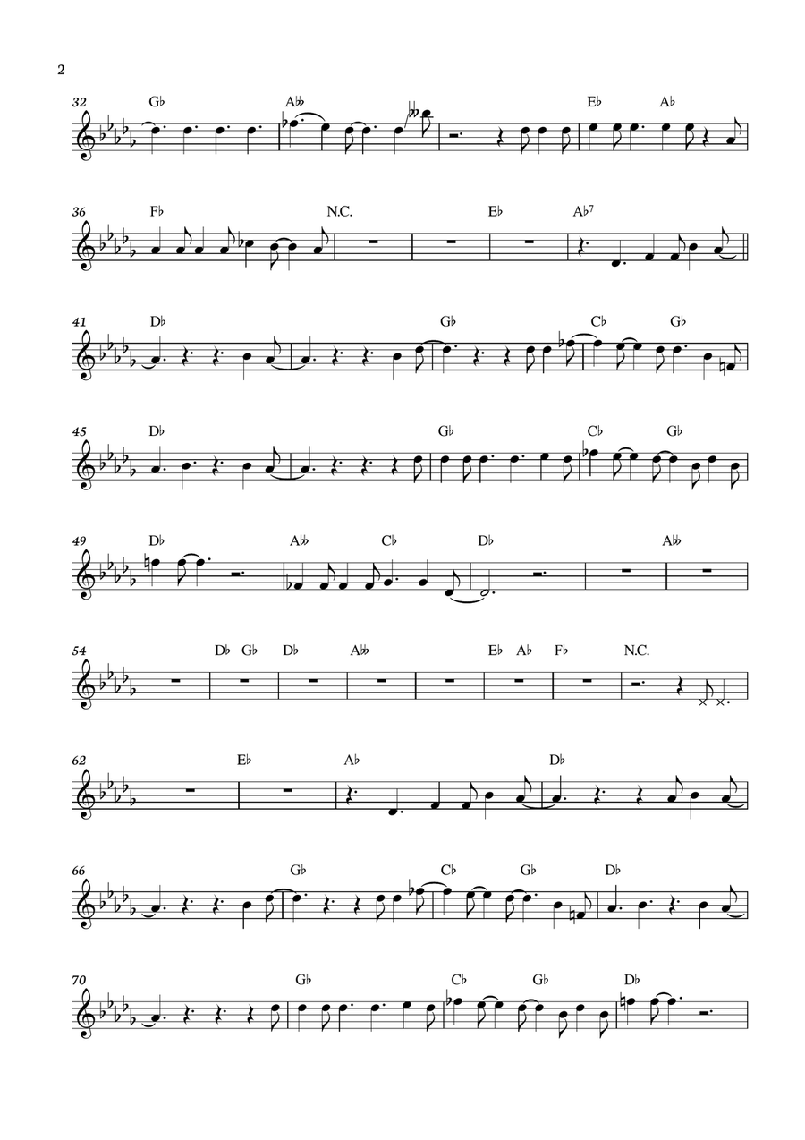 Crazy Little Thing Called Love Piano scores gallery preview page 2