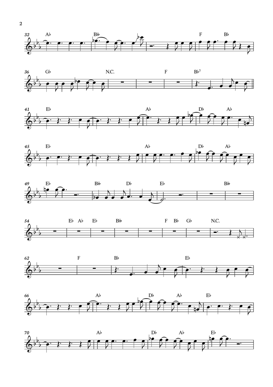 Crazy Little Thing Called Love Piano scores gallery preview page 2