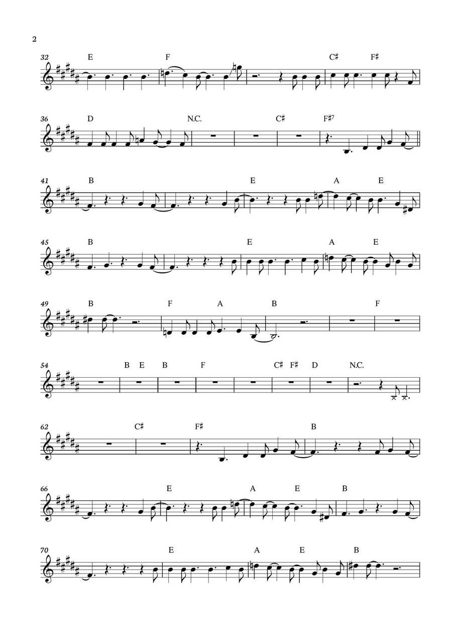 Crazy Little Thing Called Love Piano scores gallery preview page 2