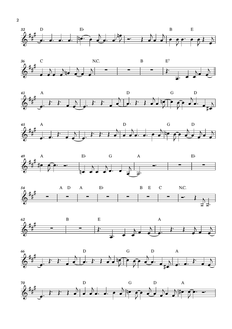 Crazy Little Thing Called Love Piano scores gallery preview page 2