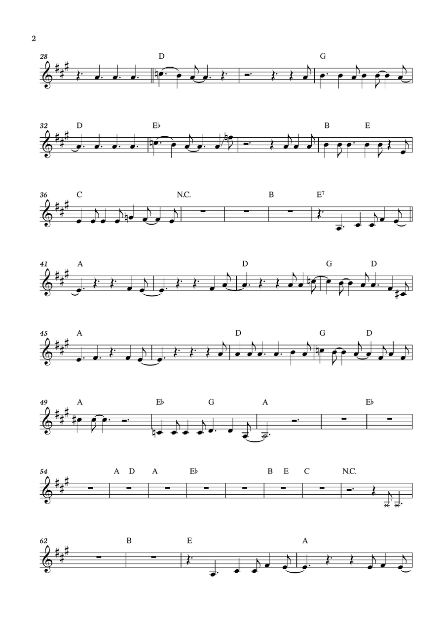 Crazy Little Thing Called Love Piano scores gallery preview page 2
