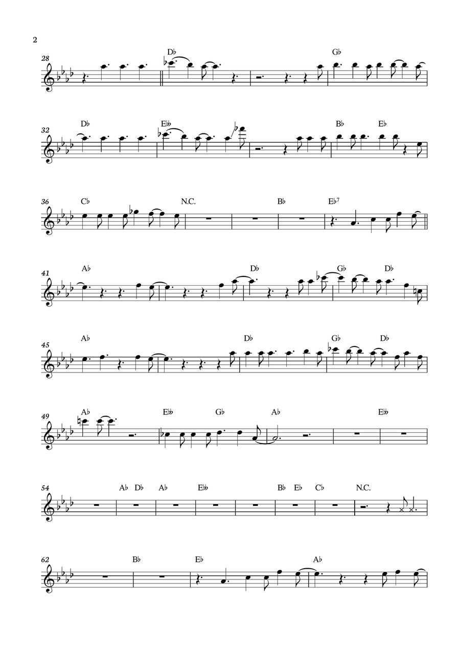 Crazy Little Thing Called Love Piano scores gallery preview page 2
