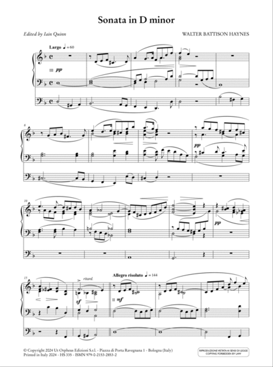 English Organ Sonatas - Vol. 8 Organ scores gallery preview page 2