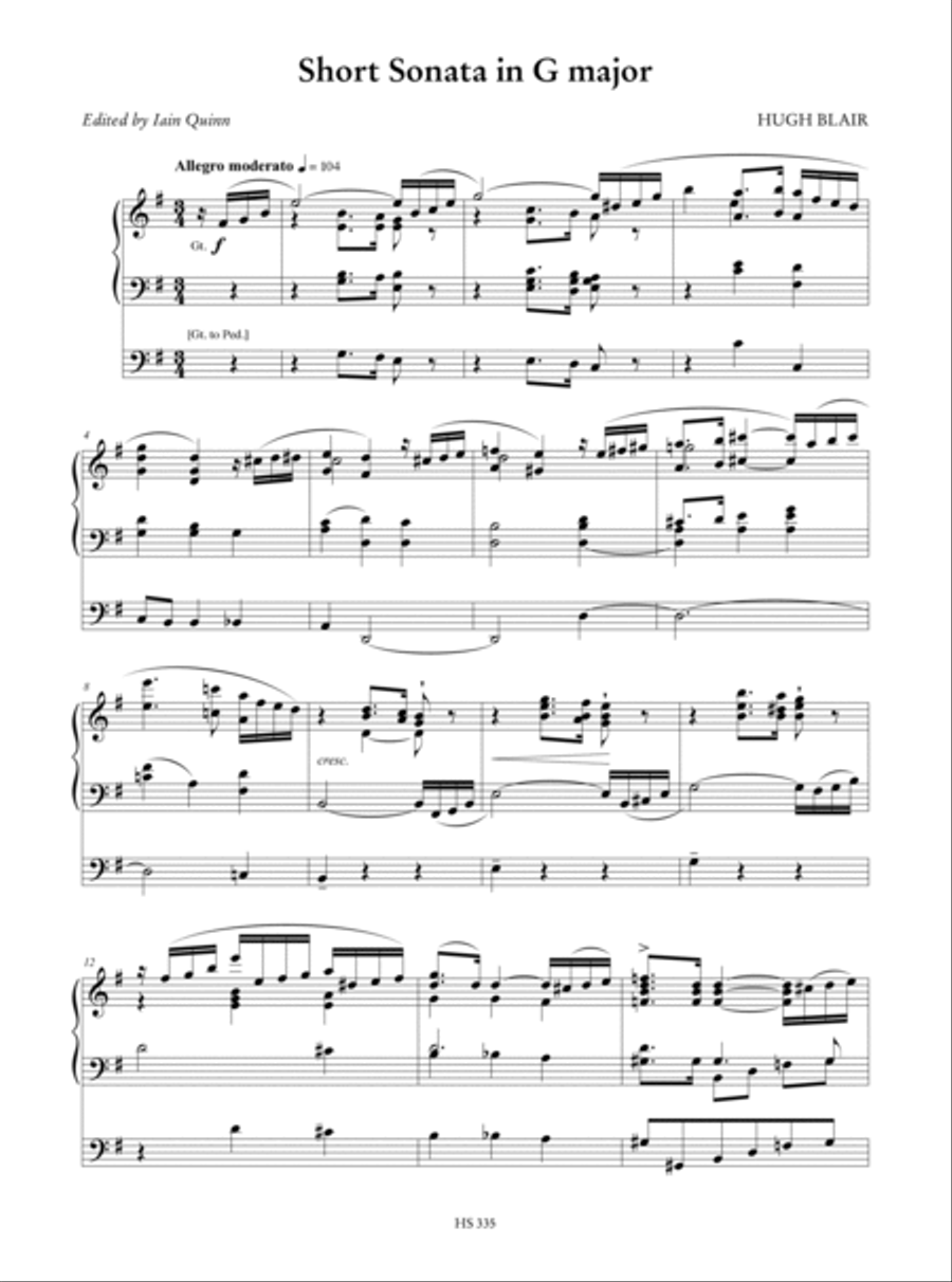 English Organ Sonatas - Vol. 8 Organ scores gallery preview page 6