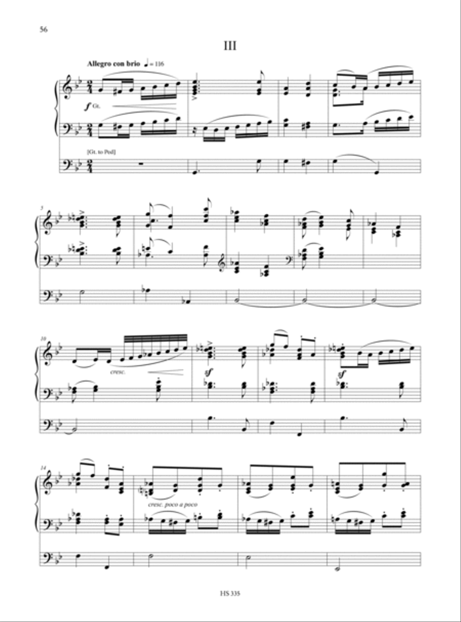 English Organ Sonatas - Vol. 8 Organ scores gallery preview page 8