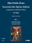 Souvenirs des Opéras Italiens arrangés dans un style facile et brillant for Harp - Vol. 2