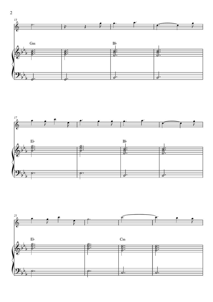 O Holy Night O Holy Night Alto Saxophone scores gallery preview page 2