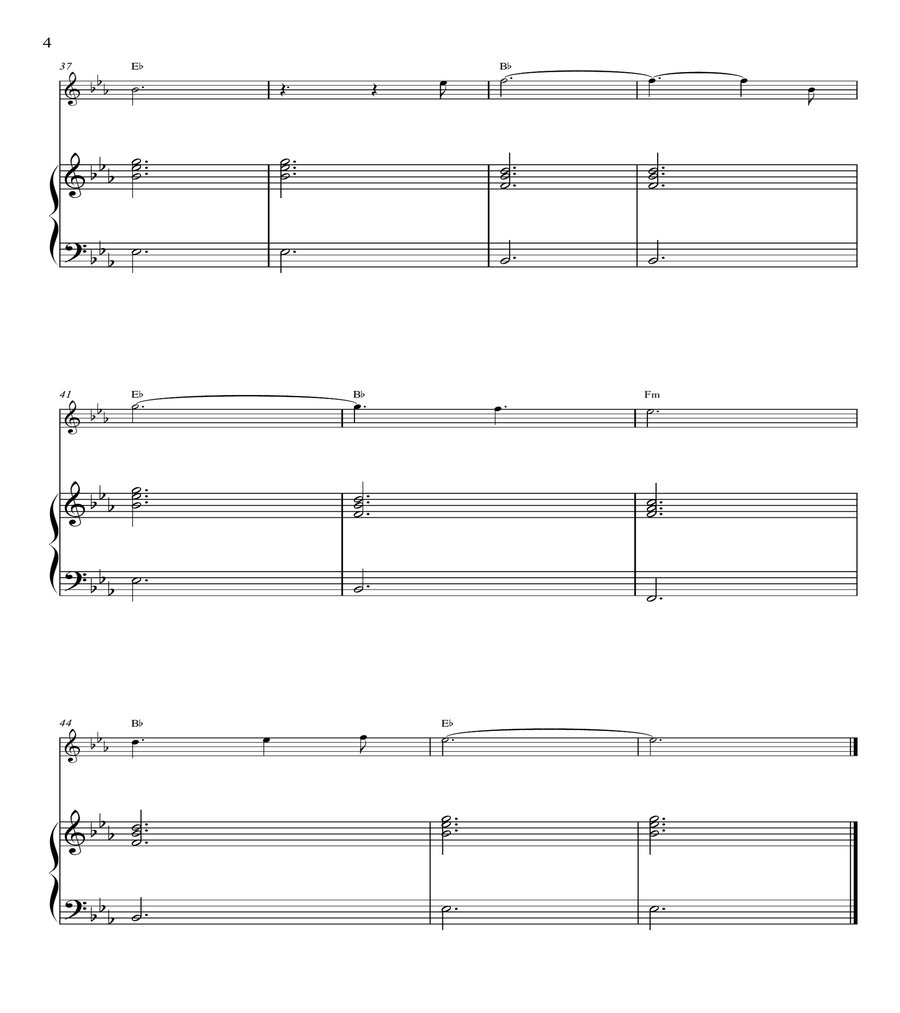O Holy Night O Holy Night Flute scores gallery preview page 4