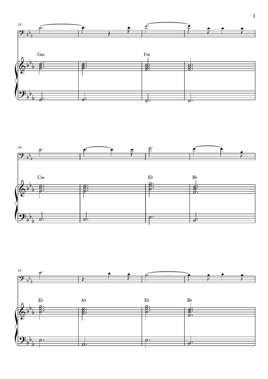 O Holy Night O Holy Night Piano scores gallery preview page 3