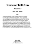 Nocturne for two pianos