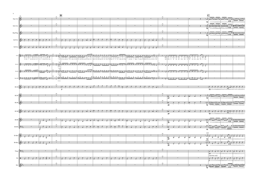 I Am The Very Model Of A Modern Major General Brass Band scores gallery preview page 4