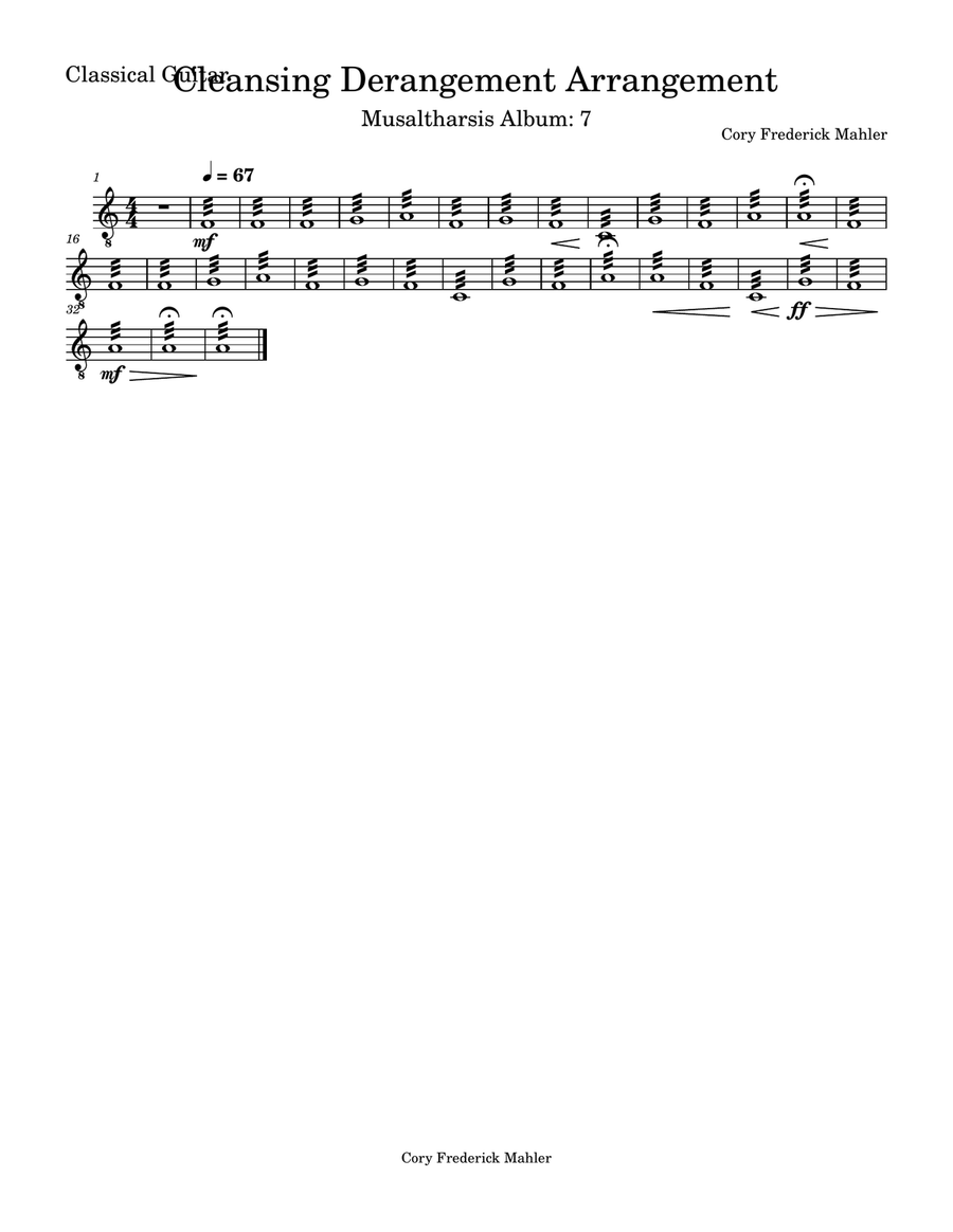 Cleansing Derangement Arrangement Small Ensemble scores gallery preview page 3