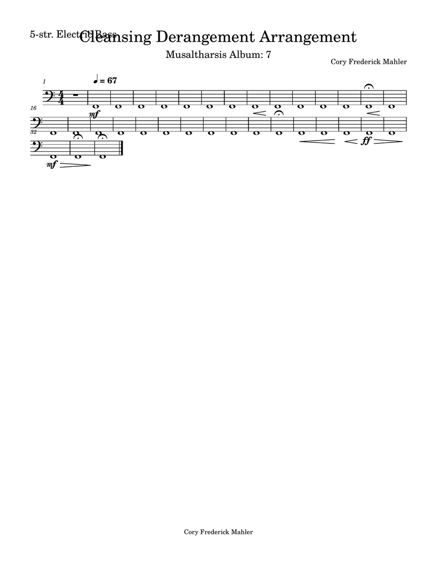 Cleansing Derangement Arrangement Small Ensemble scores gallery preview page 4