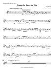 From The Emerald Isle - Bb Trumpet 1 / Piccolo Tpt.