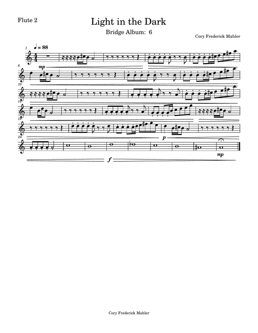 A Light in the Dark A Light in the Dark Full Orchestra scores gallery preview page 6