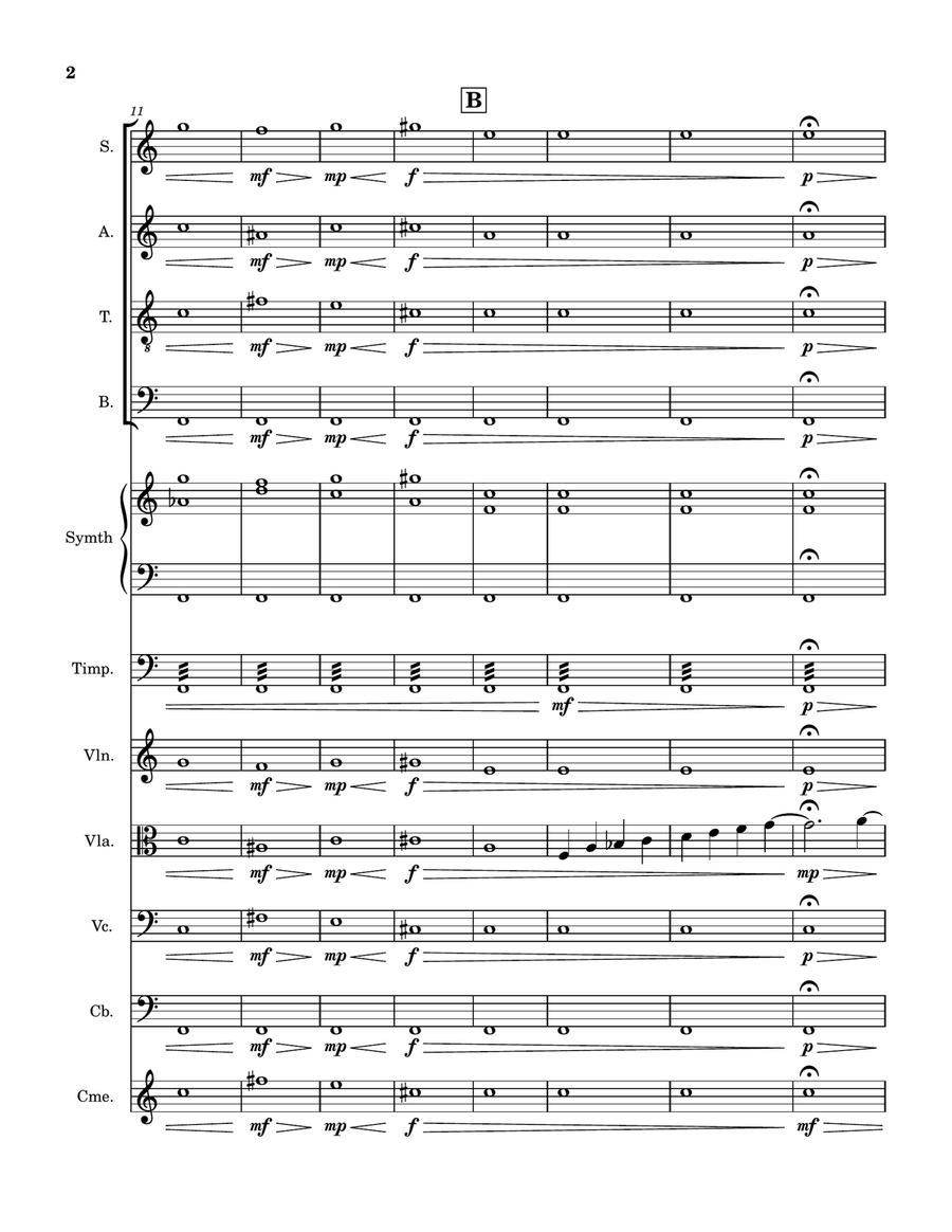 Doorway to whenever it was Choir scores gallery preview page 2