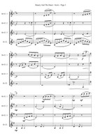 Beauty And The Beast Clarinet Quartet scores gallery preview page 3