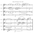 Beauty And The Beast Clarinet Quartet scores gallery preview page 5