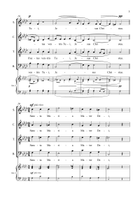 Ave Maria - Tomas Luis de Victoria - for Choir with Accompaniment - in Ab Major 4-Part scores gallery preview page 3