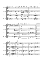 Mary Had a Rockin' Little Lamb Saxophone Quartet scores gallery preview page 5