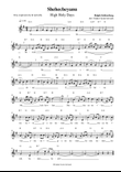 Shehecheyanu High Holy days R. Schlossberg for voice & guitar