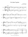 We Gather Together (Violin Duet) mini preview