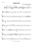 Jubilate Deo (Double Quintet) - F Horn 1