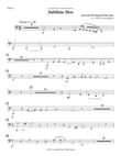 Jubilate Deo (Double Quintet) - Tuba 2