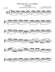 Cello Suite No. 1 in G Major, I. Prélude